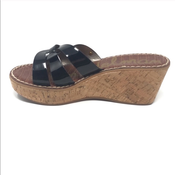 Sam Edelman Raynere Black Wedge Size 7.5 - Picture 7 of 8